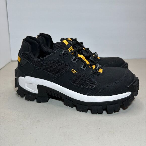 New Caterpillar Composite Toe Invader Sneakers Black Women's 9B NWOB CT T1455 - Picture 1 of 12